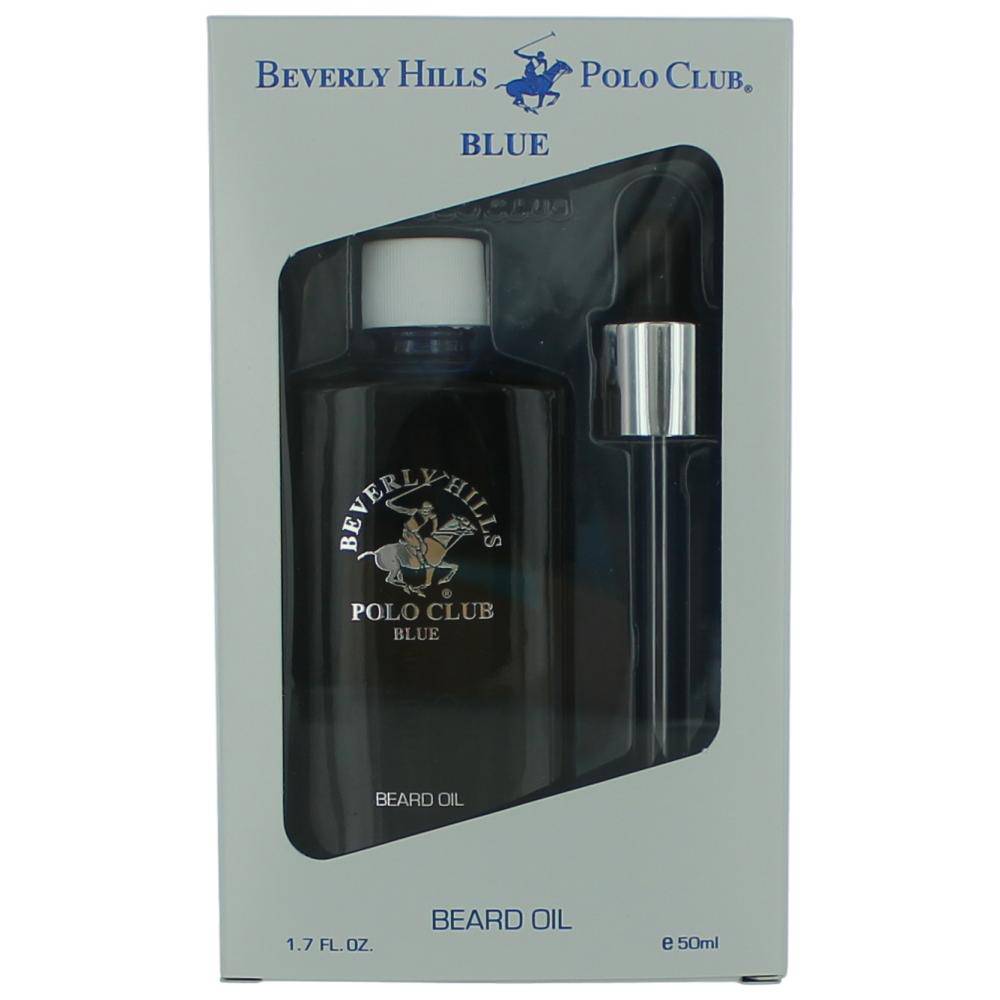 BHPC Blue by Beverly Hills Polo Club, 1.7 oz Beard Oil for Men - OleBella