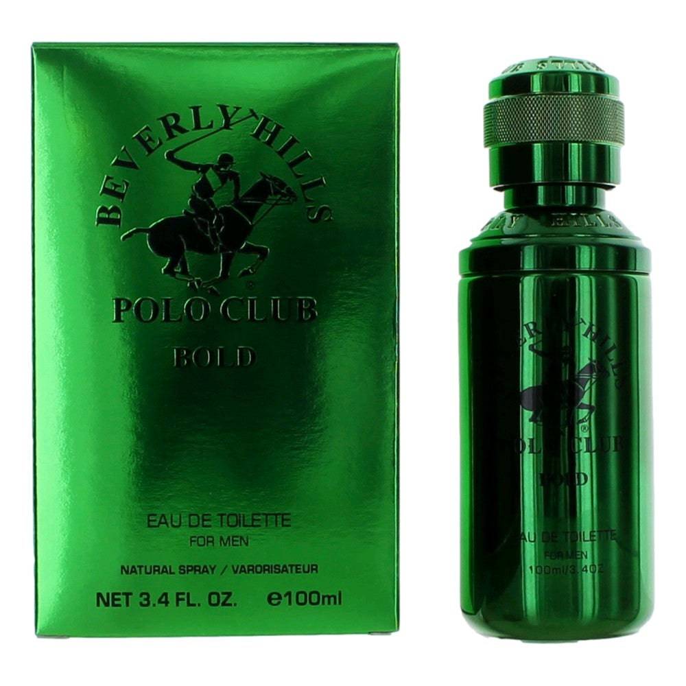 BHPC Bold by Beverly Hills Polo Club, 3.4 oz EDT Spray for Men - OleBella