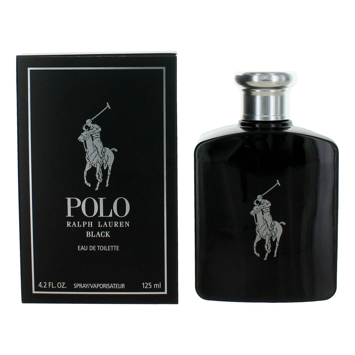 Polo Black by Ralph Lauren, 4.2 oz EDT Spray for Men - OleBella