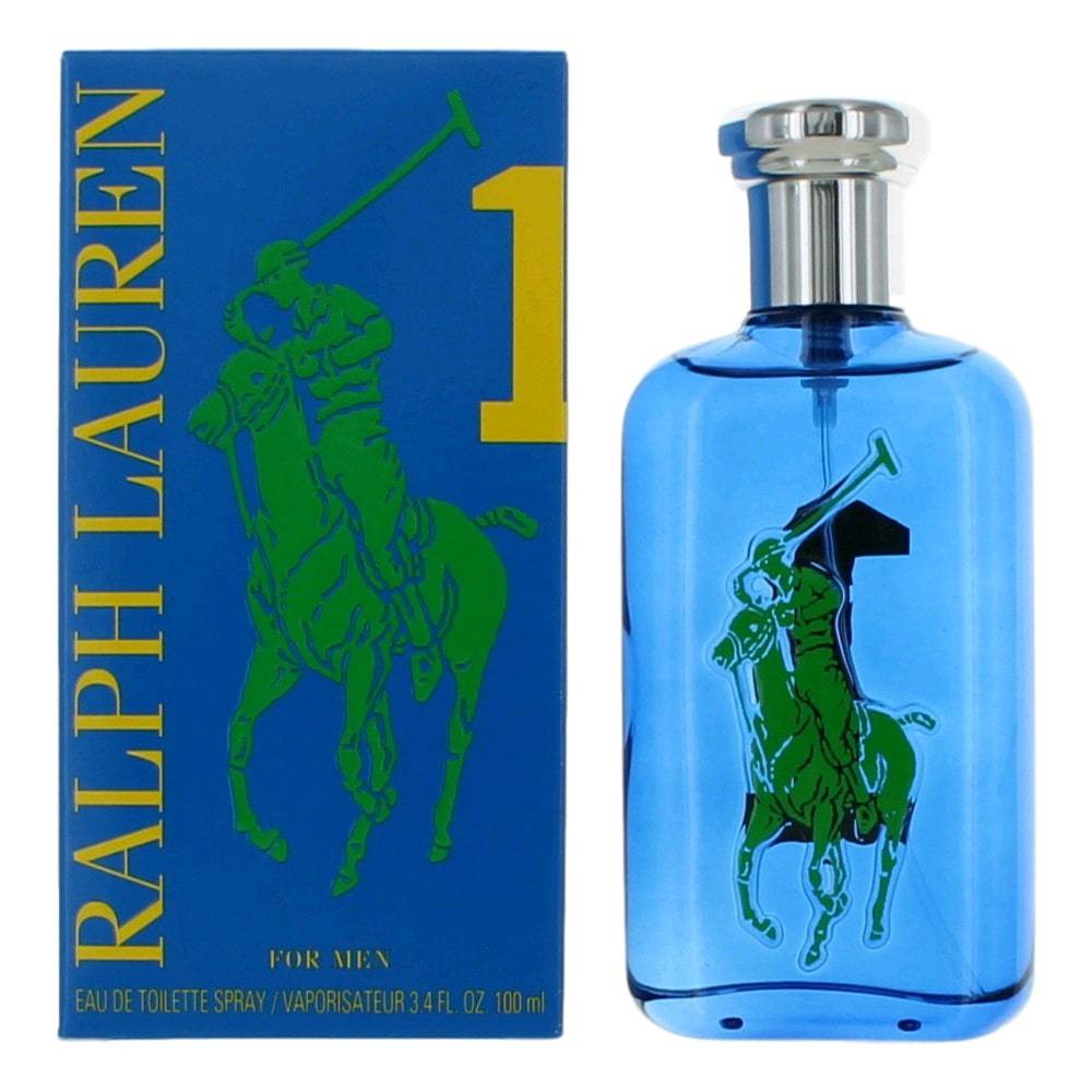 Polo Big Pony Blue #1 by Ralph Lauren, 3.4 oz EDT Spray for Men - OleBella