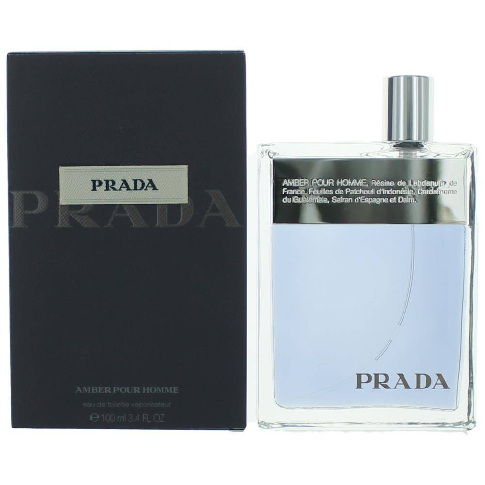 Prada Amber by Prada, 3.4 oz EDT Spray for Men - OleBella