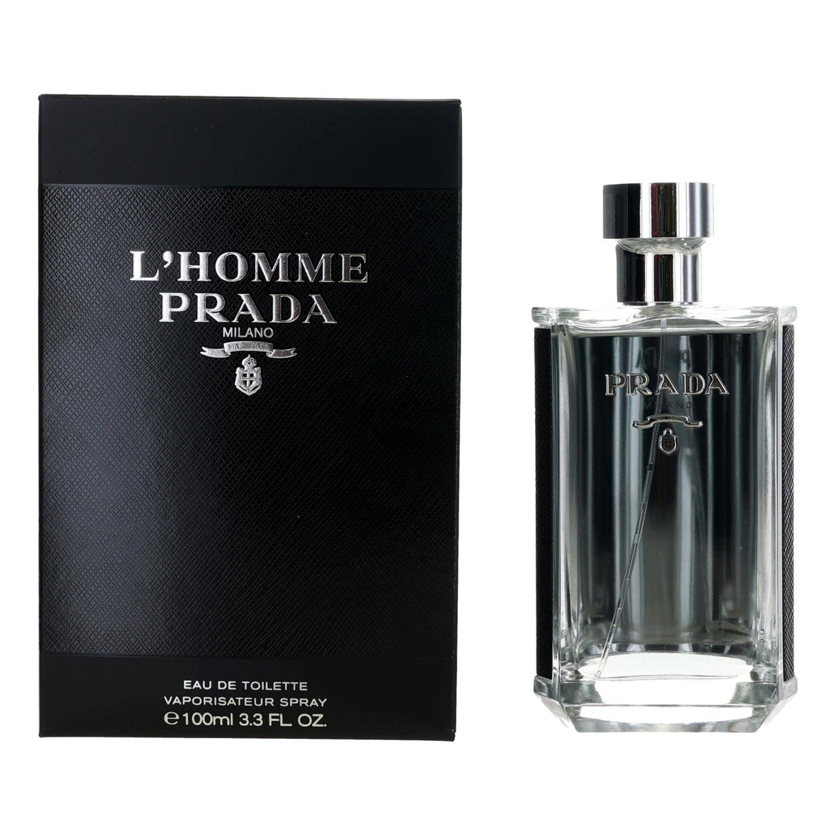 L'Homme Prada by Prada, 3.4 oz EDT Spray for Men - OleBella