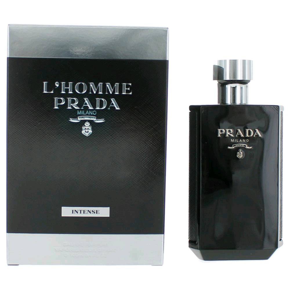 L'Homme Prada Intense by Prada, 3.4 oz EDP Spray for Men - OleBella
