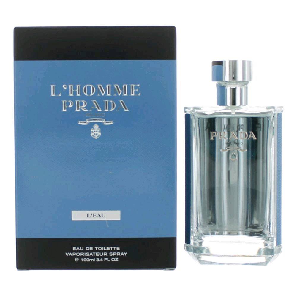 L'Homme Prada L'eau by Prada, 3.4 oz EDT Spray for Men - OleBella
