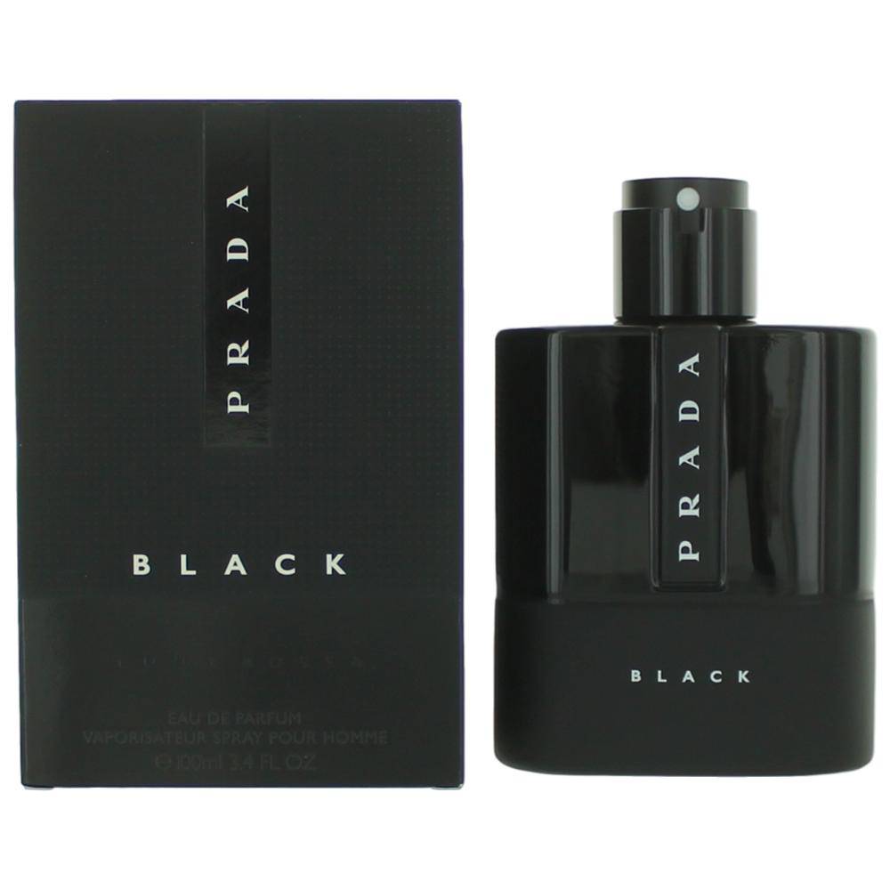 Prada Luna Rossa Black by Prada, 3.4 oz EDP Spray for Men - OleBella