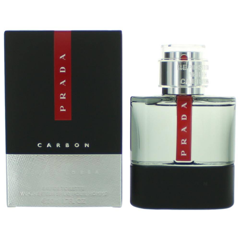 Prada Luna Rossa Carbon by Prada, 1.7 oz EDT Spray for Men - OleBella
