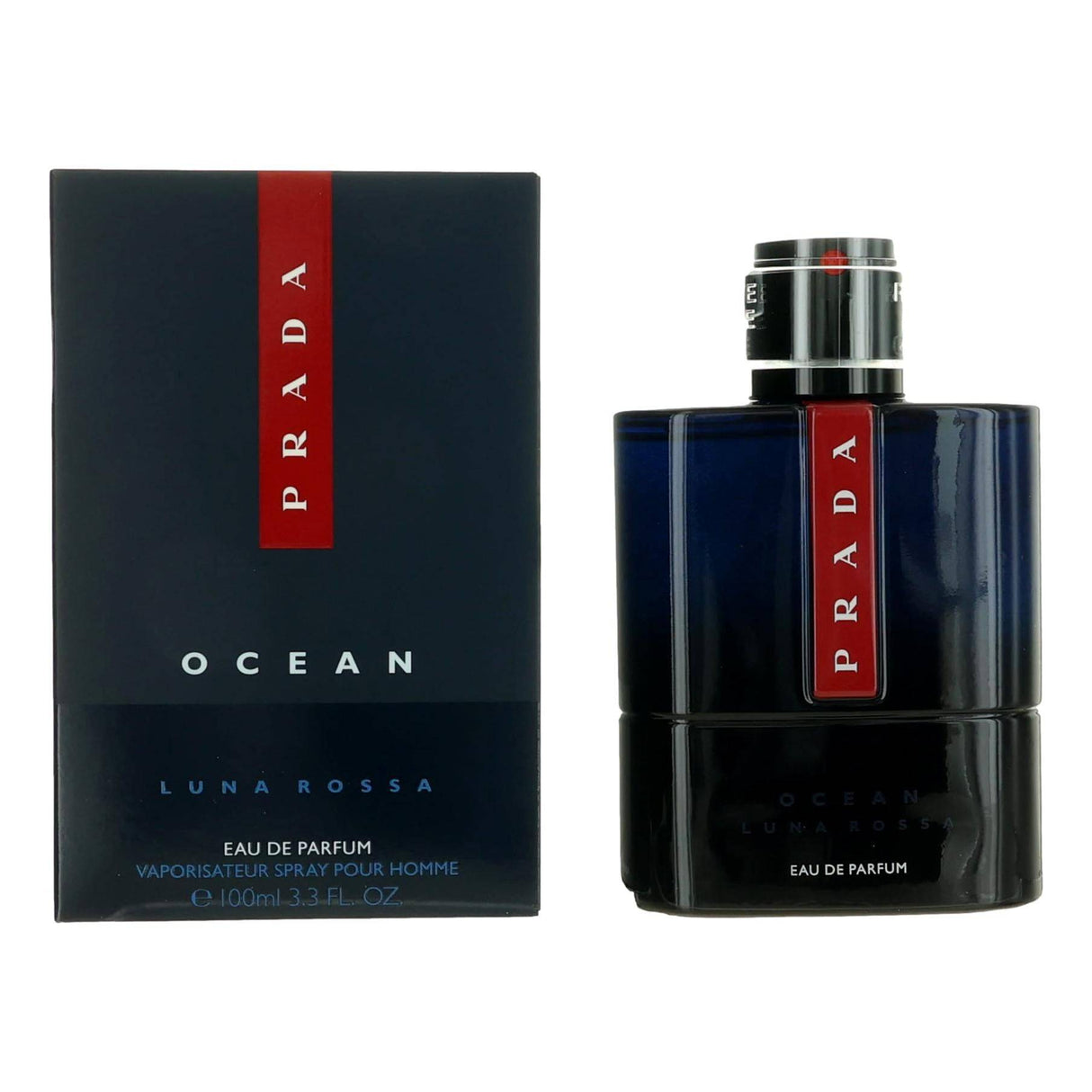 Prada Luna Rossa Ocean by Prada, 3.4 oz EDP Spray for Men - OleBella