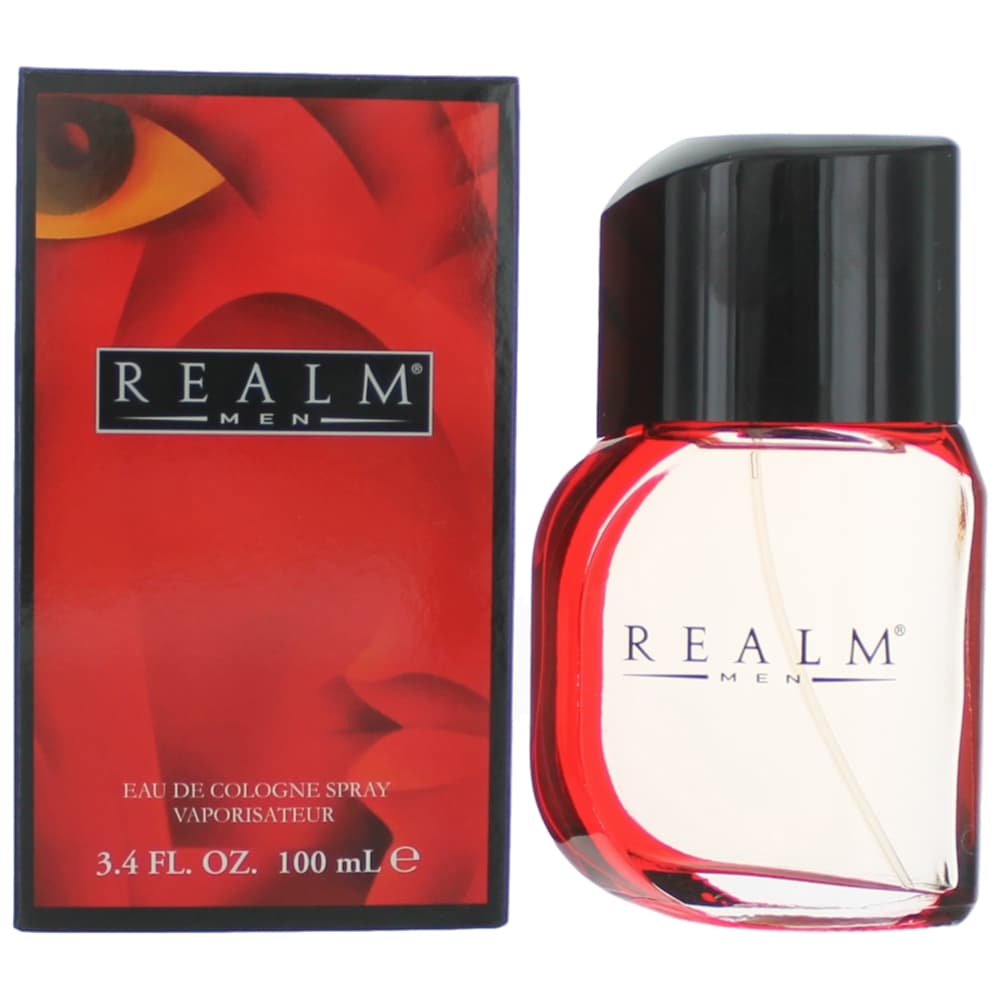 Realm by Erox, 3.4 oz Eau De Cologne Spray for Men - OleBella