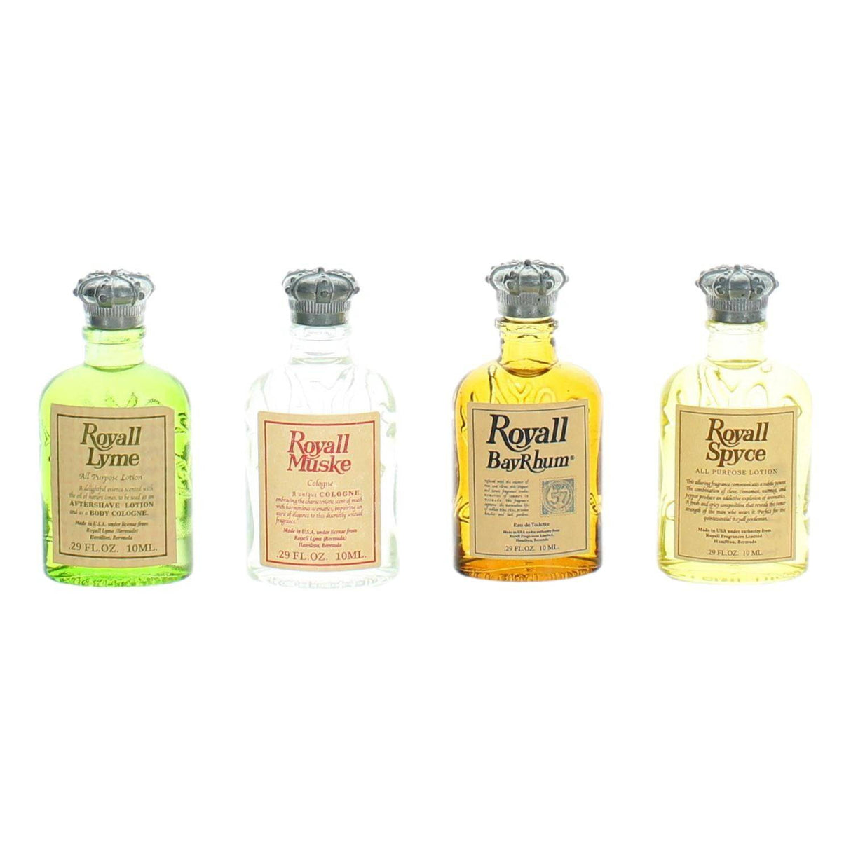 The Heritage Collection by Royall Fragrances, 4 Piece Mini Set for Men - OleBella