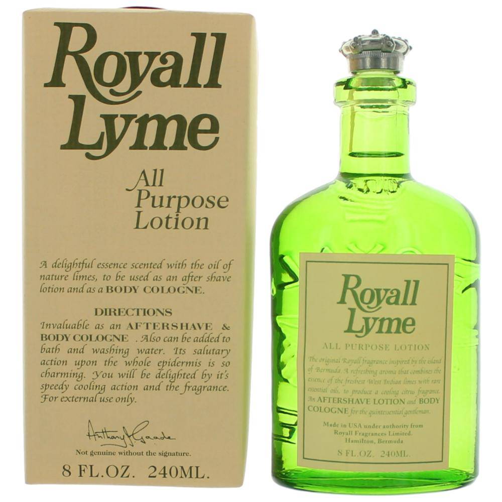 Royall Lyme by Royall Fragrances, 8 oz All Purpose Lotion for Men - OleBella