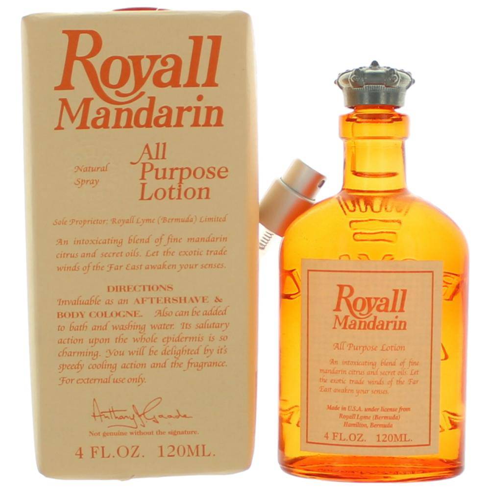 Royall Mandarin by Royall Fragrances, 4 oz All Purpose Lotion for Men - OleBella