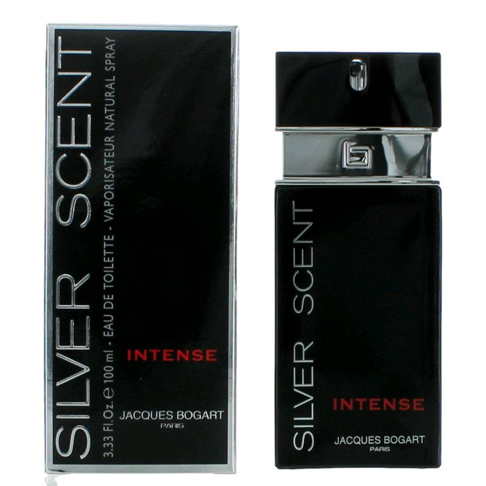 Silver Scent Intense by Jacques Bogart, 3.4 oz EDT Spray for Men - OleBella
