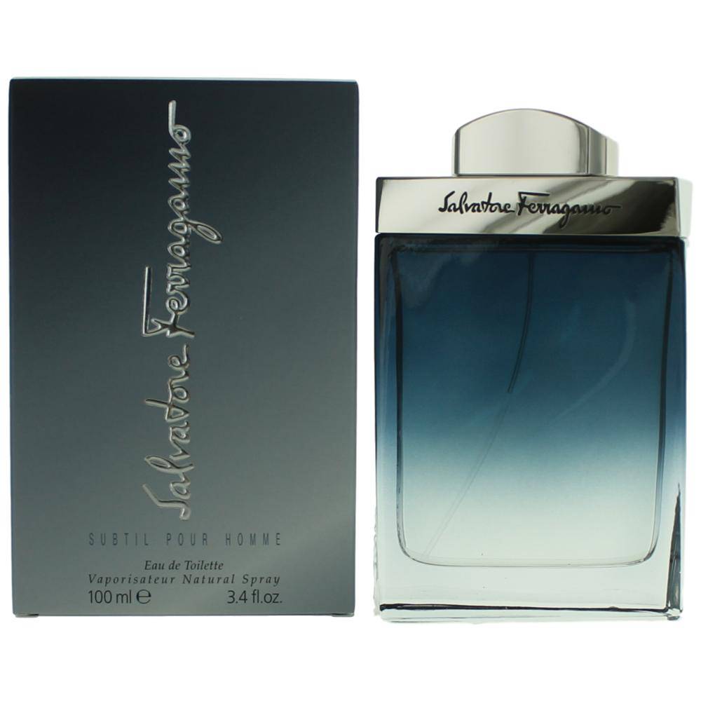 Subtil by Salvatore Ferragamo, 3.4 oz EDT Spray for Men - OleBella