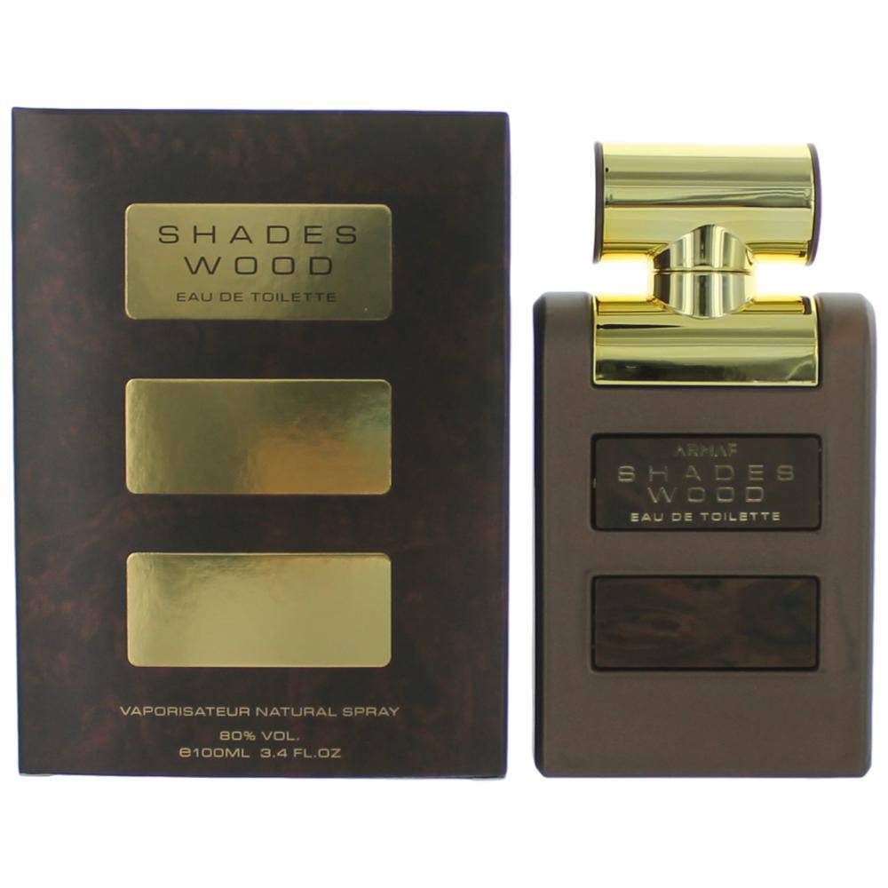 Shades Wood by Armaf, 3.4 oz EDT Spray for Men - OleBella