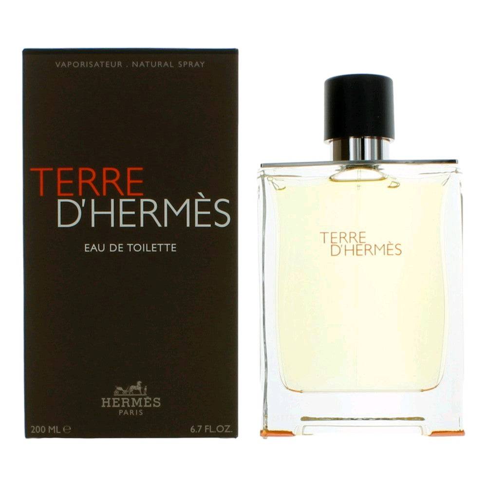 Terre D'Hermes by Hermes, 6.7 oz EDT Spray for Men - OleBella