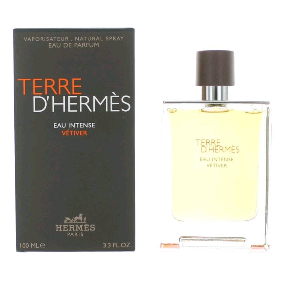 Terre D'Hermes Eau Intense Vetiver by Hermes, 3.3 oz EDP Spray for Men - OleBella
