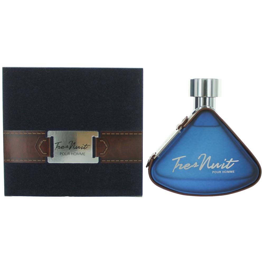 Tres Nuit Pour Homme by Armaf, 3.4 oz EDT Spray for Men - OleBella