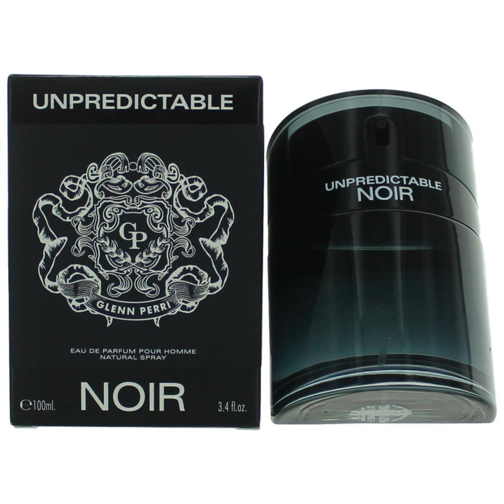 Unpredictable Noir Pour Homme by Glenn Perri, 3.4 oz EDP Spray for Men - OleBella