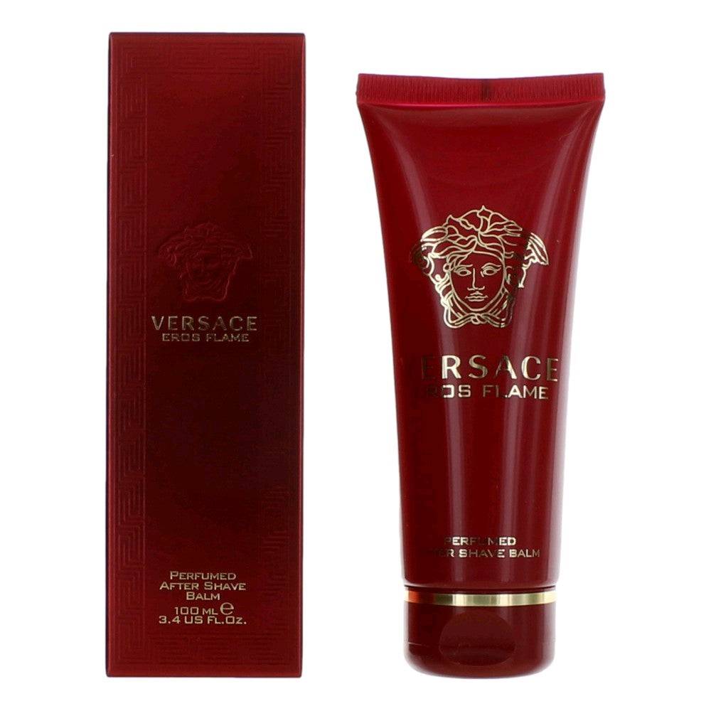 Eros Flame by Versace, 3.4 oz After Shave Balm for Men - OleBella
