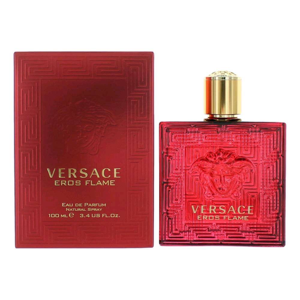 Eros Flame by Versace, 3.4 oz EDP Spray for Men - OleBella