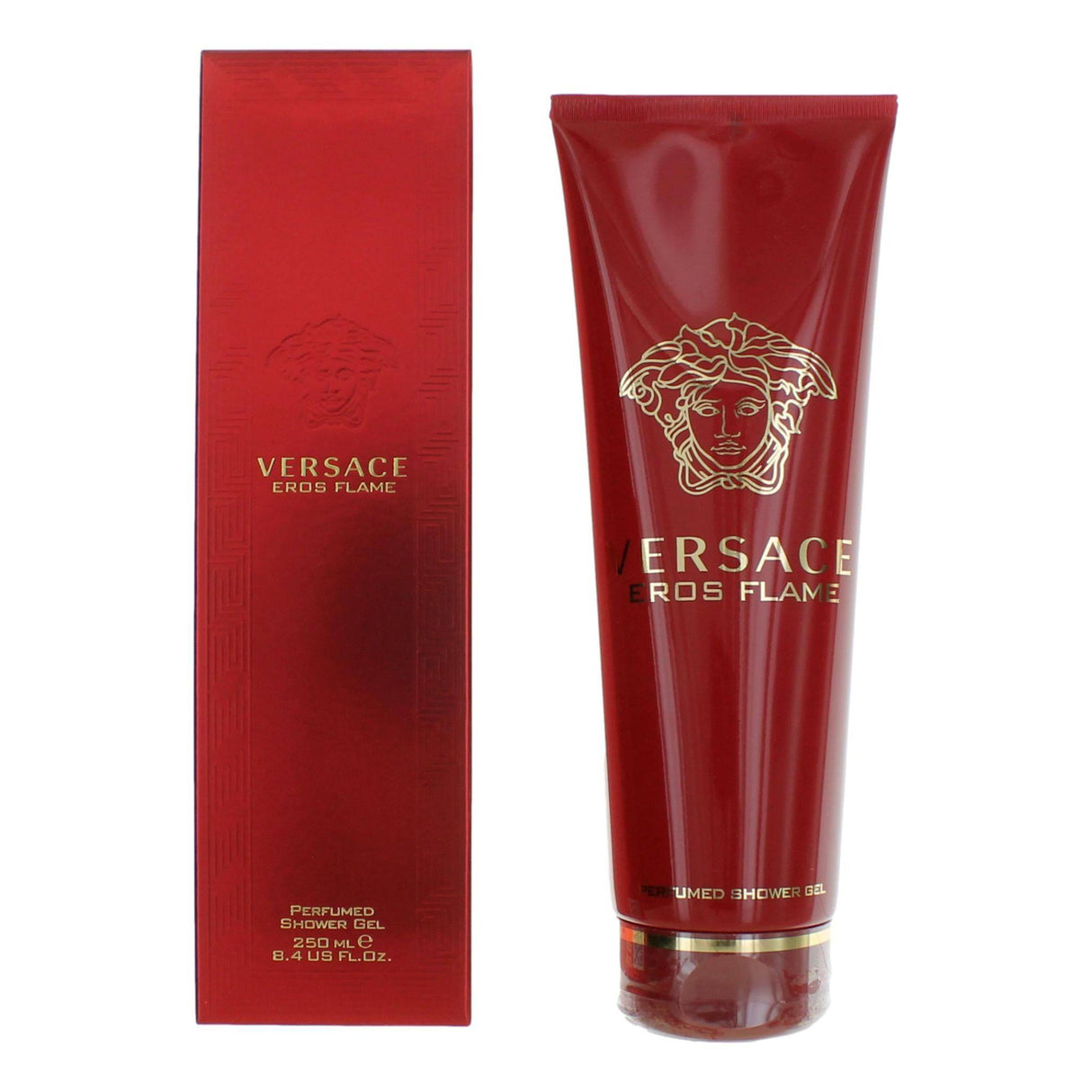 Eros Flame by Versace, 8.4 oz Shower Gel for Men - OleBella