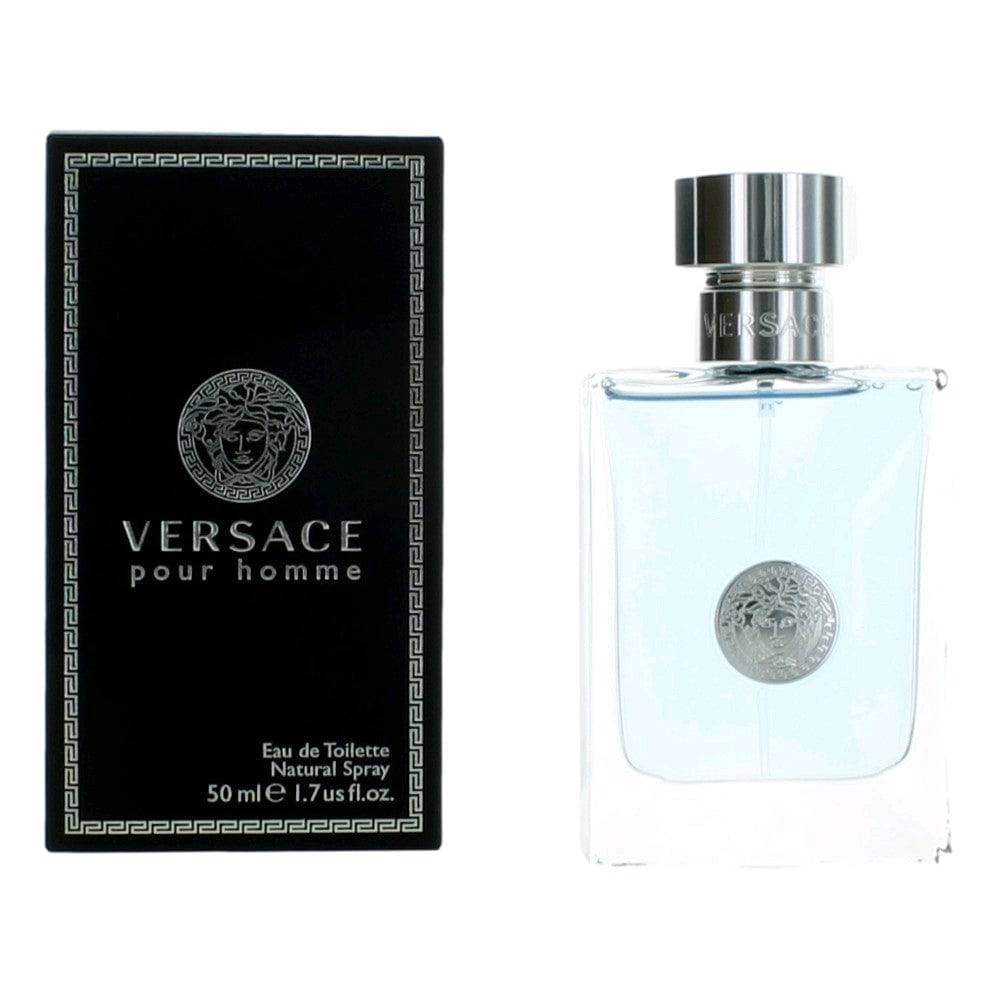 Versace Pour Homme by Versace, 1.7 oz EDT Spray for Men - OleBella