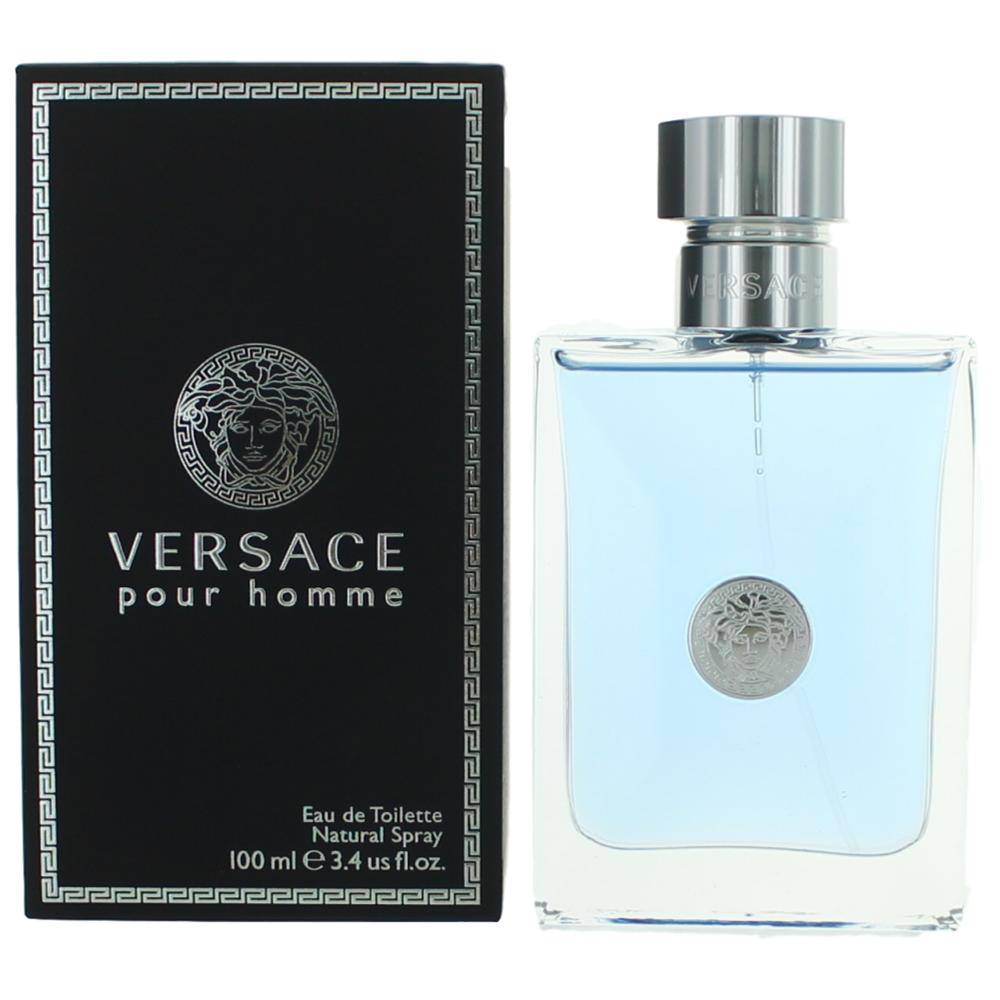 Versace Pour Homme by Versace, 3.4 oz EDT Spray for Men - OleBella