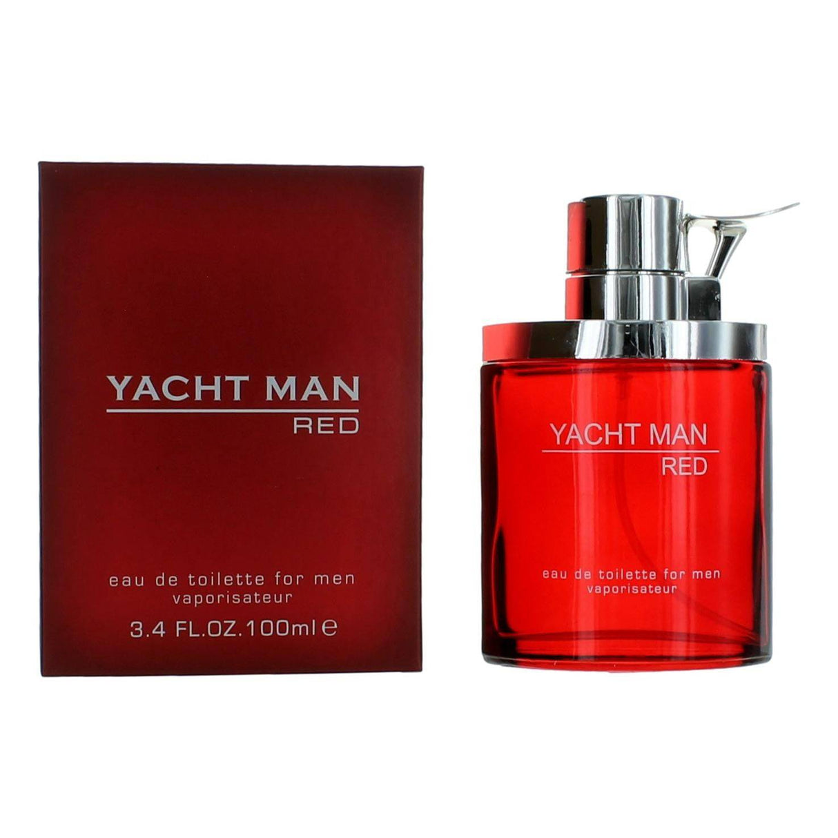 Yacht Man Red by Myrurgia, 3.4 oz EDT Spray for Men - OleBella