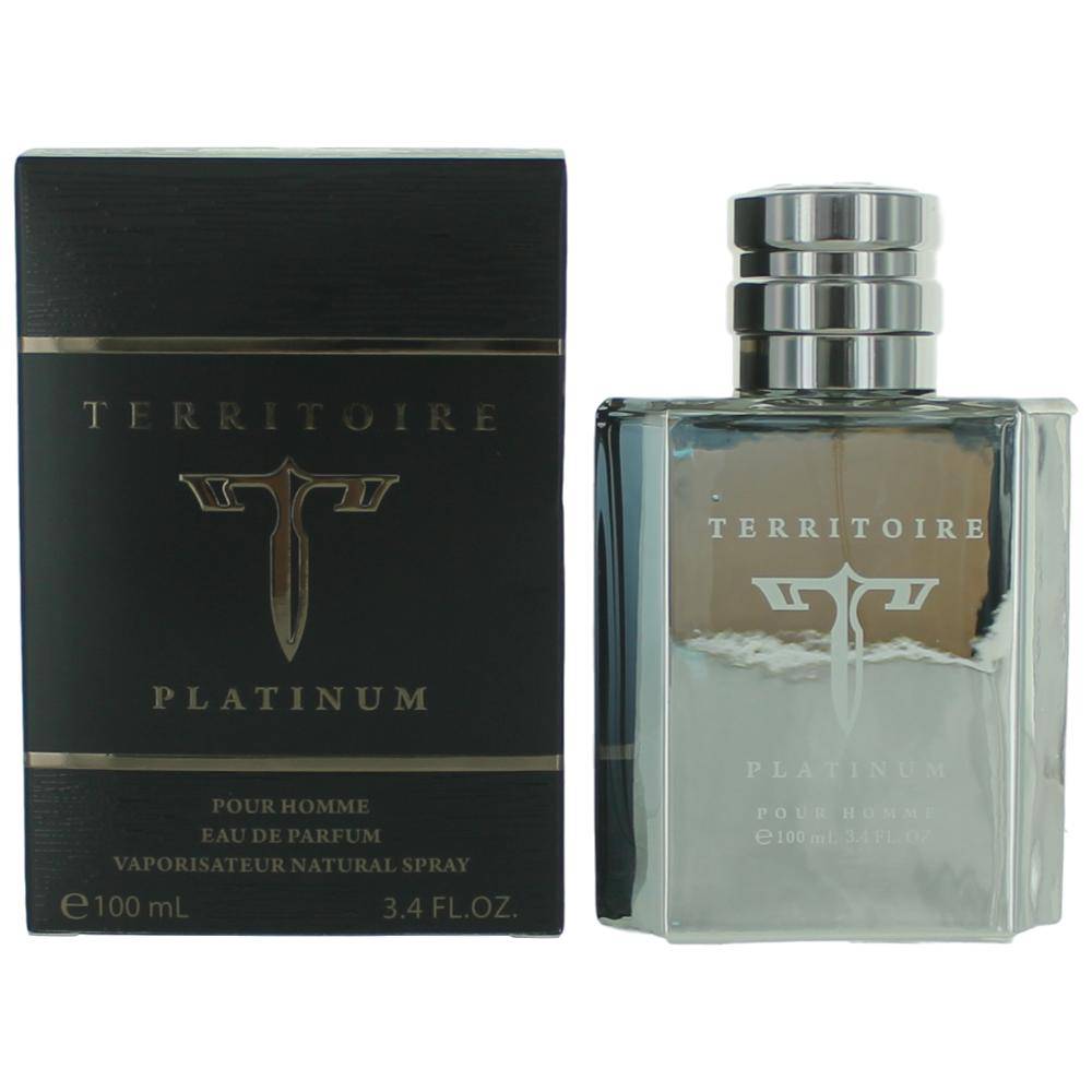 Territoire Platinum by YZY, 3.4 oz EDP Spray for Men - OleBella