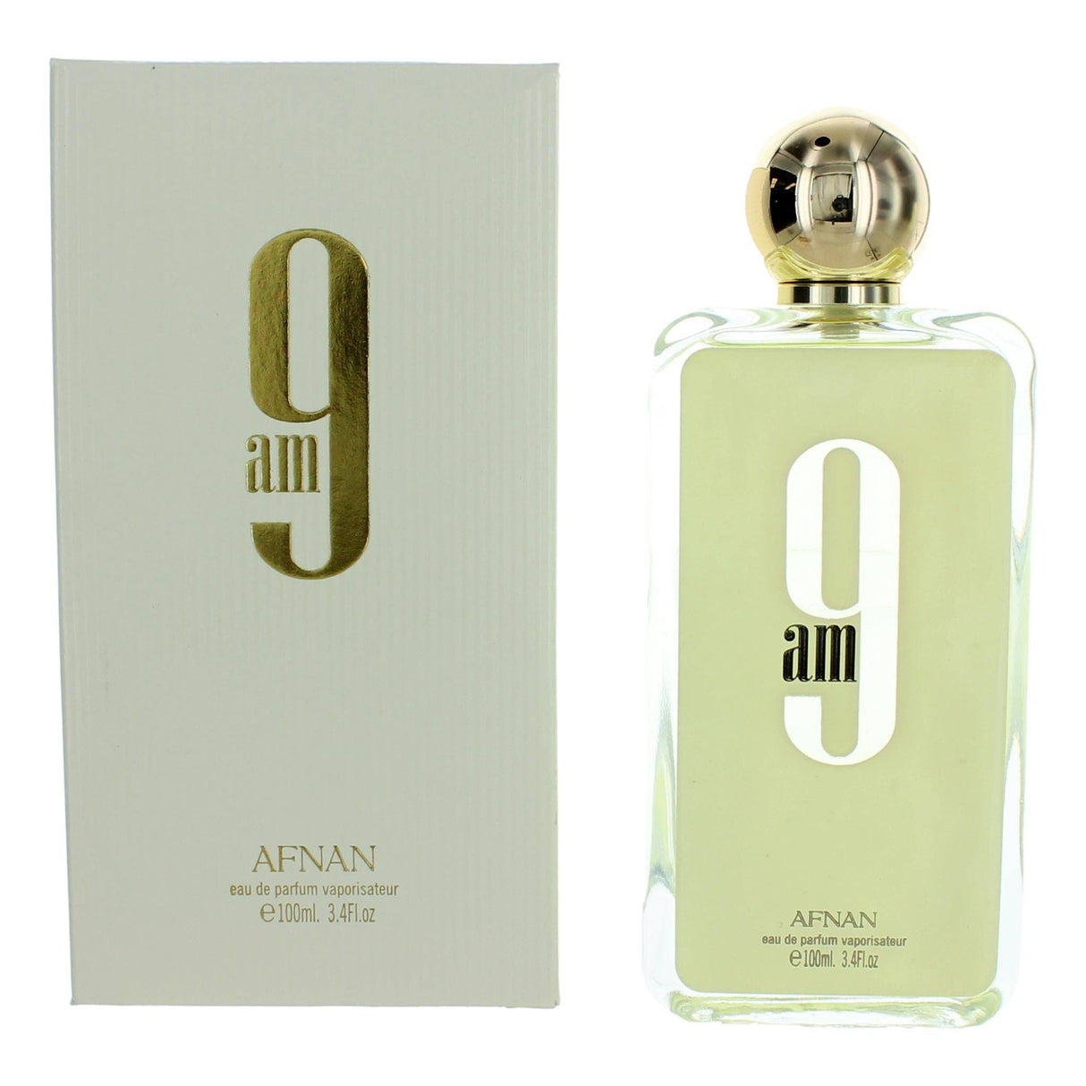 9 AM by Afnan, 3.4 oz EDP Spray for Men - OleBella