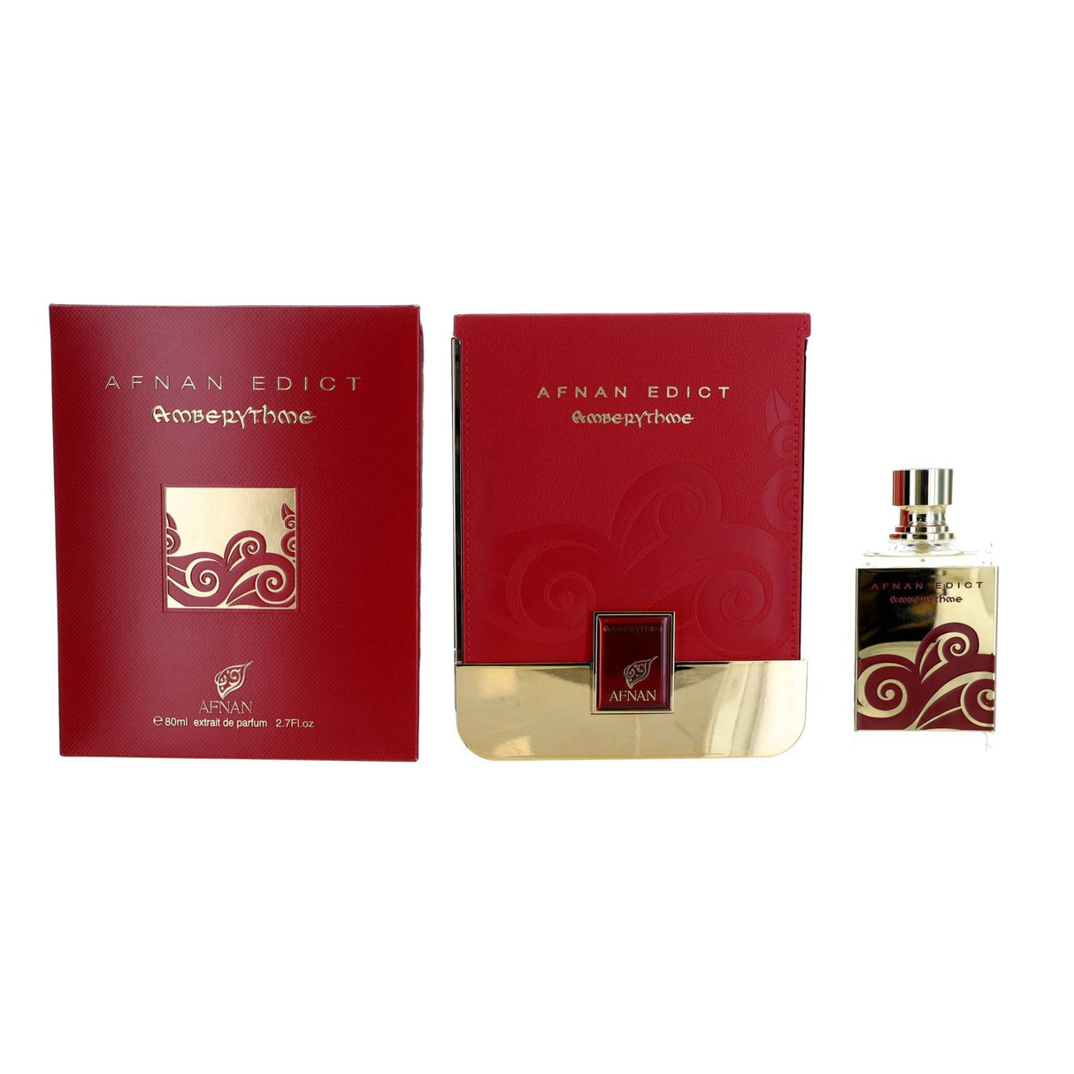 Edict Amberythme by Afnan, 2.7 oz Extrait De Parfum for Unisex - OleBella