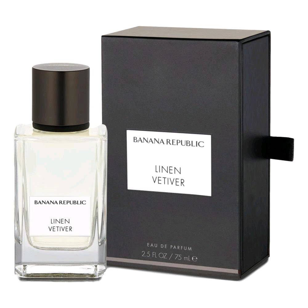 Linen Vetiver by Banana Republic, 2.5 oz EDP Spray for Unisex - OleBella