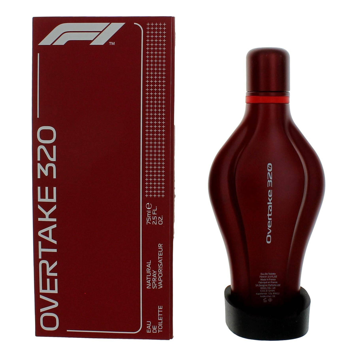 Formula 1 Overtake 320 by Formula 1, 2.5 oz EDT Spray for Unisex - OleBella