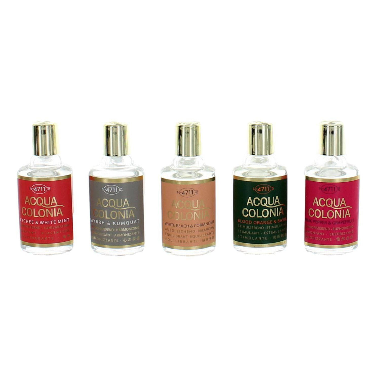 Acqua Colonia by 4711, 5 Piece Variety Set No.2 for Unisex - OleBella