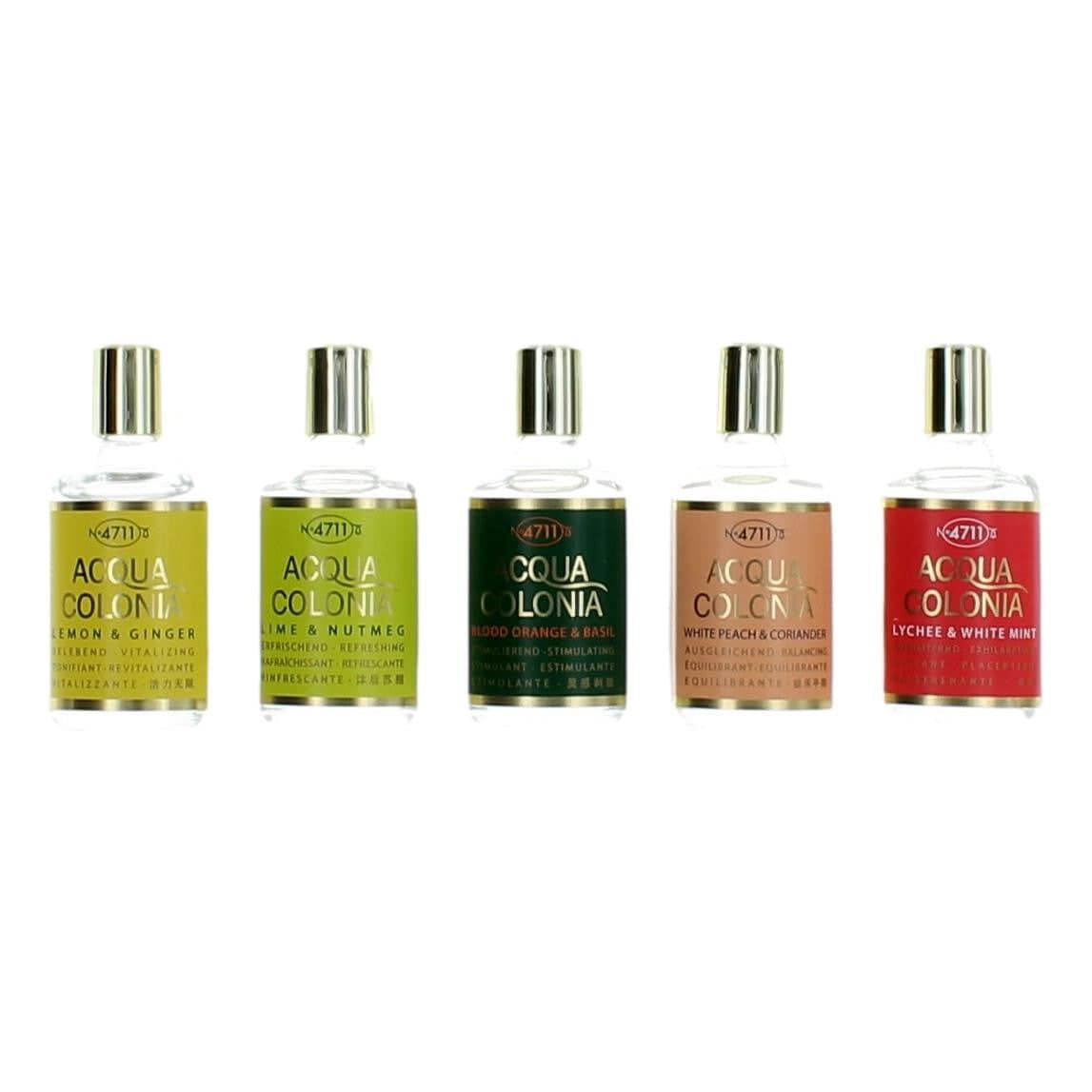 Acqua Colonia by 4711, 5 Piece Variety Set for Unisex - OleBella