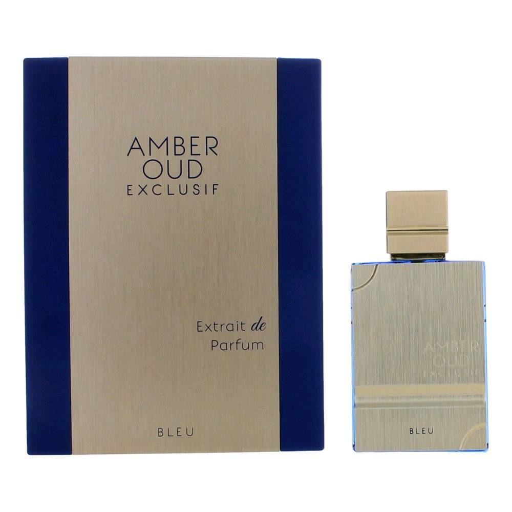 Amber Oud Exclusif Bleu by Al Haramain, 2oz Extrait De Parfum Spray for Unisex - OleBella