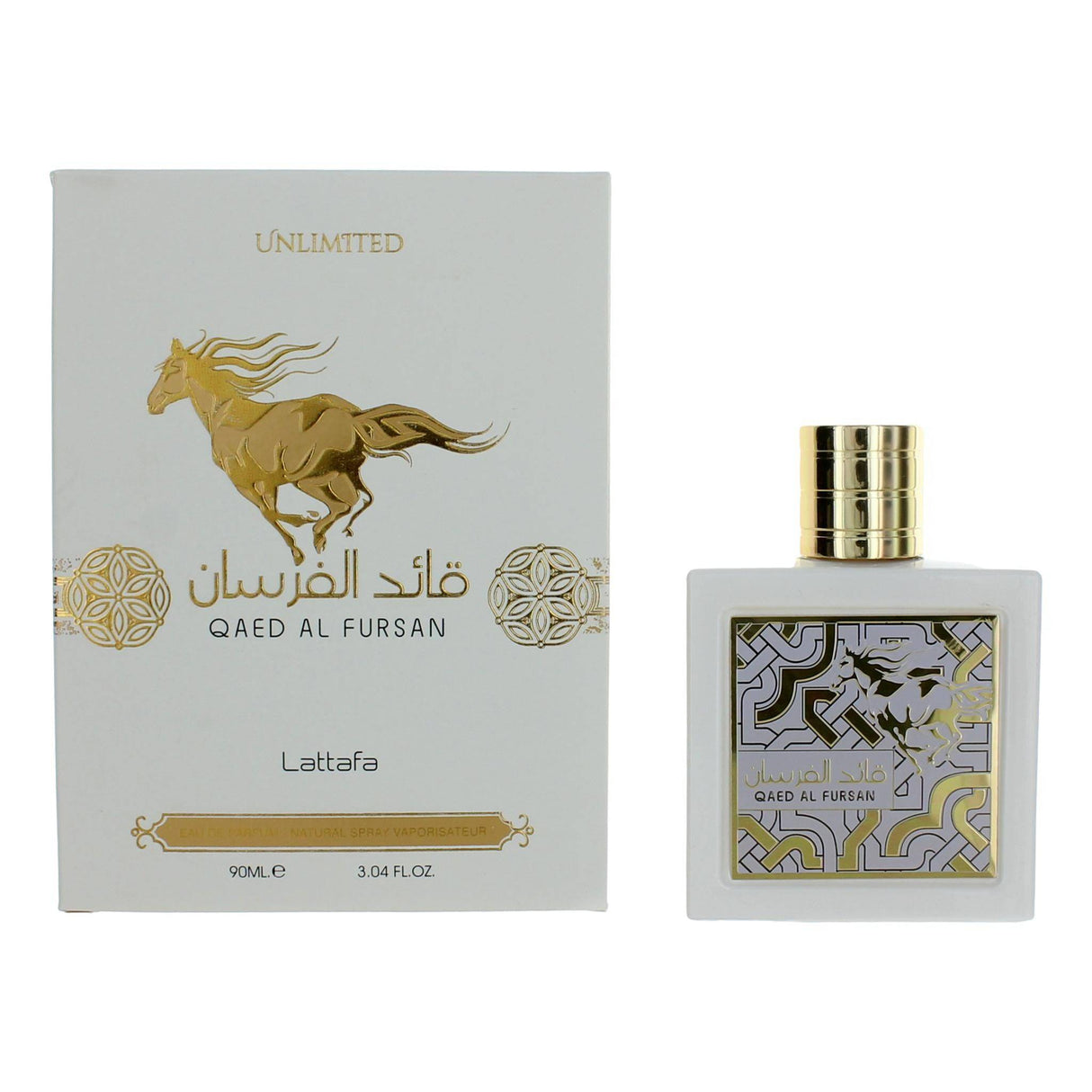 Qaed Al Fursan by Lattafa, 3.04 oz EDP Spray for Unisex - OleBella