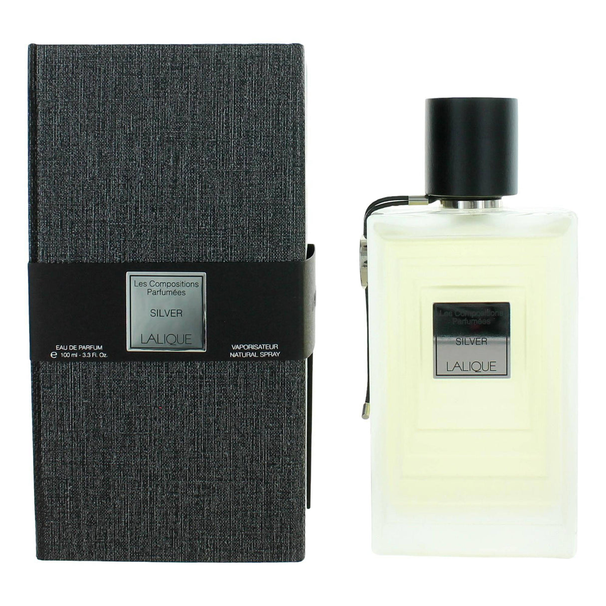 Lalique Les Compositions Parfumees Silver by Lalique, 3.3oz EDP Spray for Unisex - OleBella
