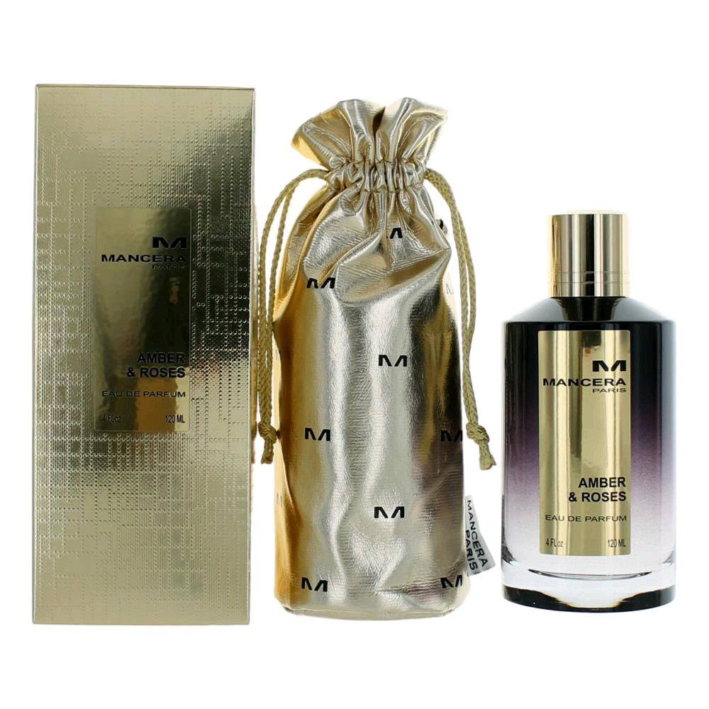 Mancera Amber & Roses by Mancera, 4 oz EDP Spray for Unisex - OleBella