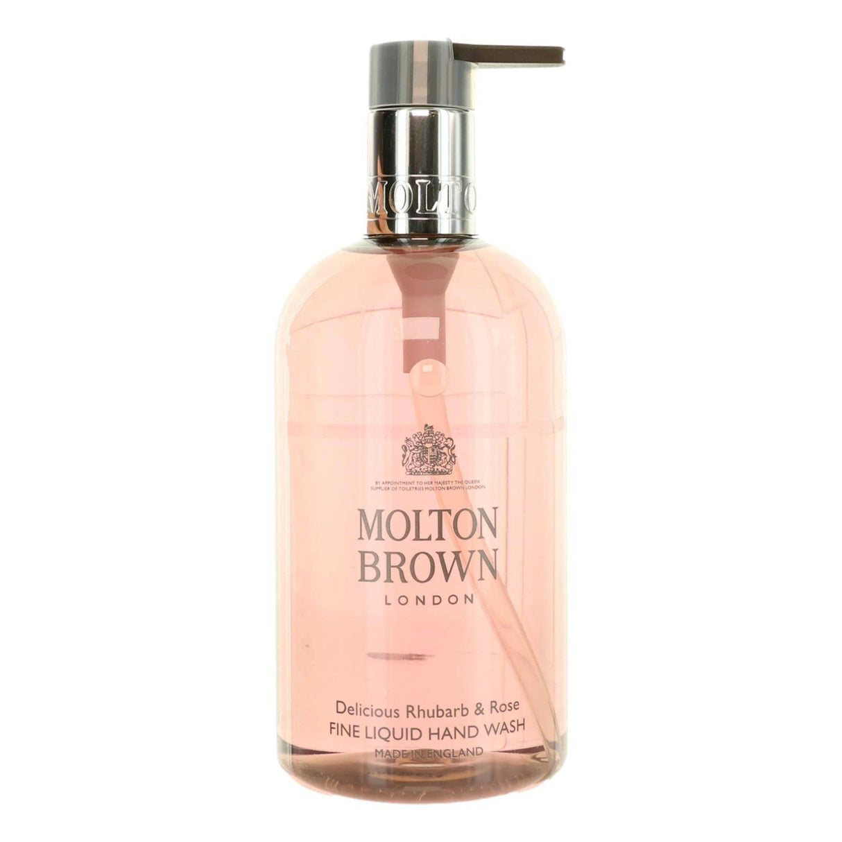 Delicious Rhubarb & Rose by Molton Brown, 10 oz Fine Liquid Hand Wash - OleBella