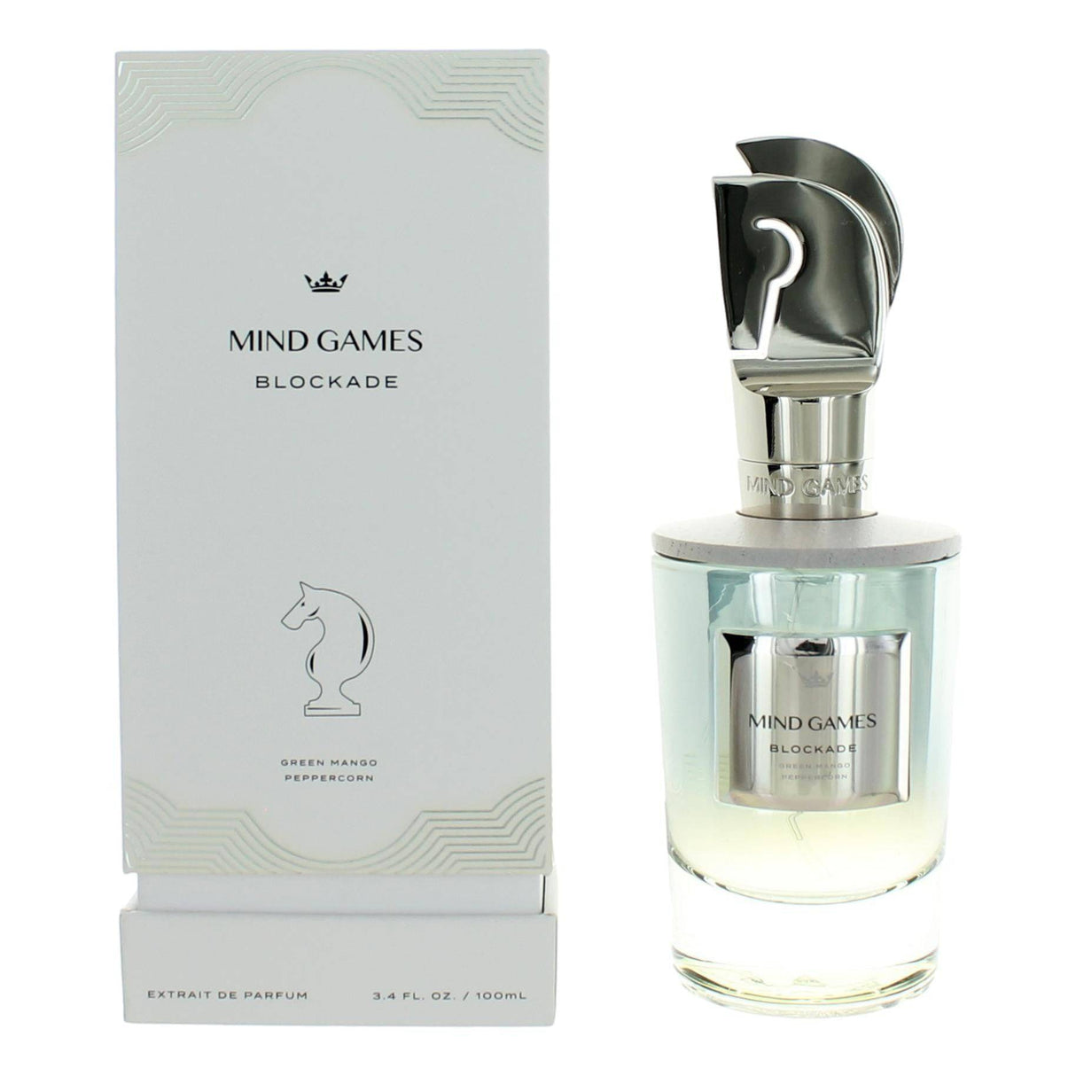 Blockade by Mind Games, 3.4 oz Extrait De Parfum Spray for Unisex - OleBella