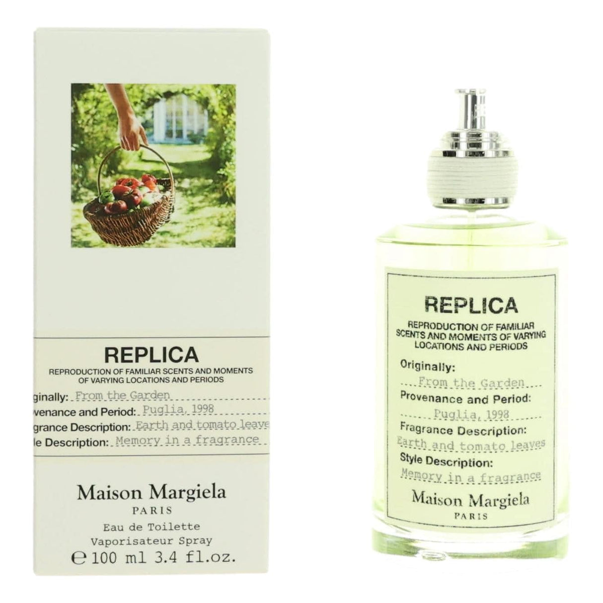 Replica From the Garden by Maison Margiela, 3.4oz EDT Spray for Unisex - OleBella