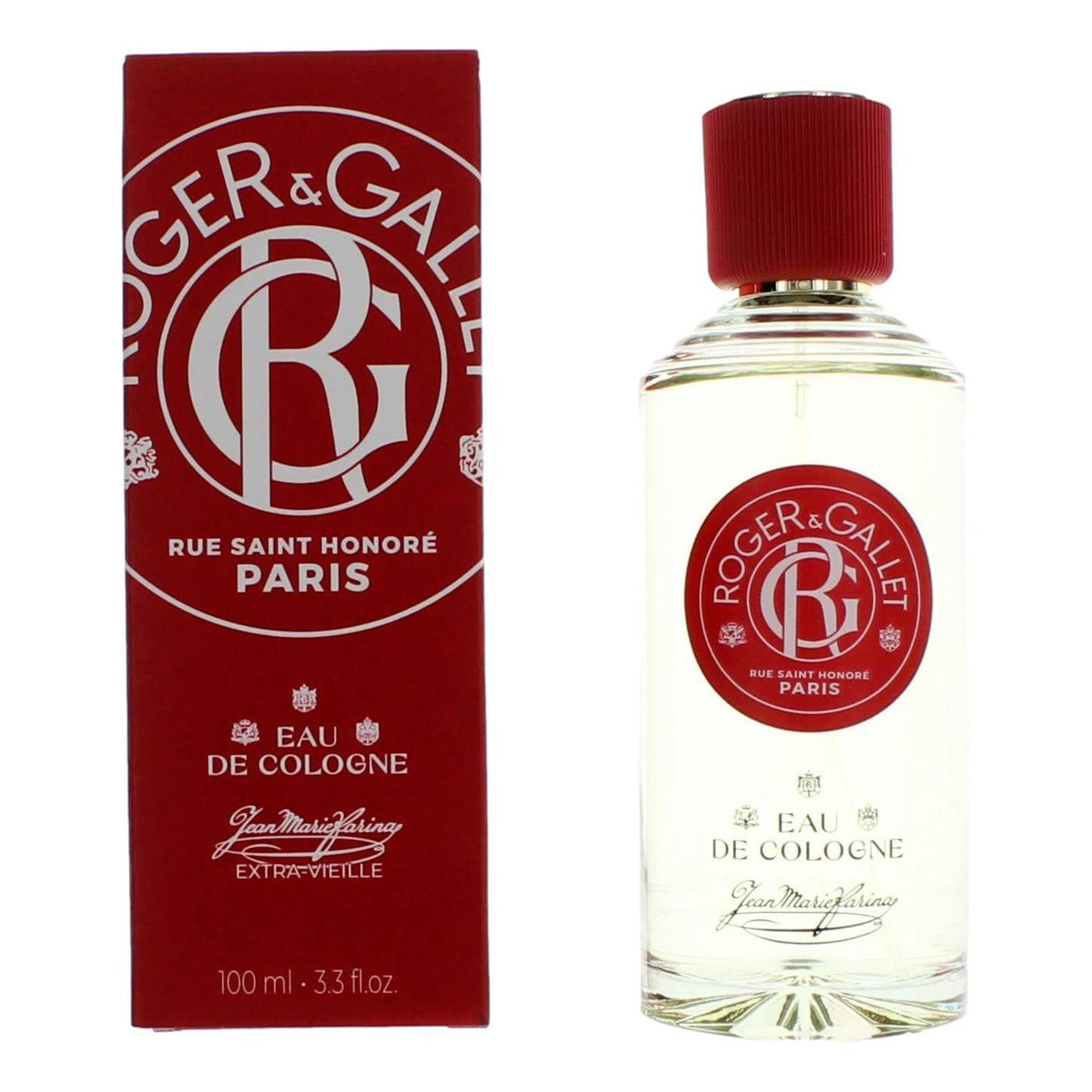 Roger & Gallet Jean Marie Farina, 3.3oz Eau De Cologne Spray for Unisex - OleBella