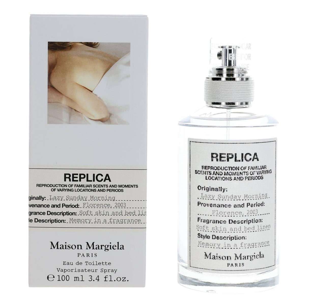Replica Lazy Sunday Morning by Maison Margiela, 3.4oz EDT Spray for Unisex - OleBella