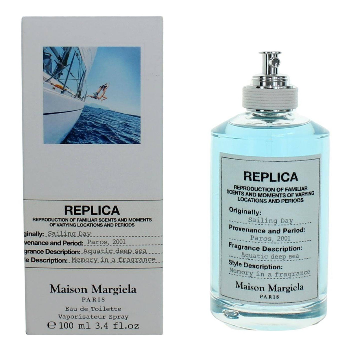 Replica Sailing Day by Maison Margiela, 3.4 oz EDT Spray for Unisex - OleBella
