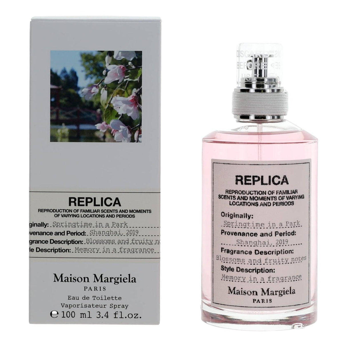 Replica Springtime in a Park by Maison Margiela, 3.4oz EDT Spray for Unisex - OleBella