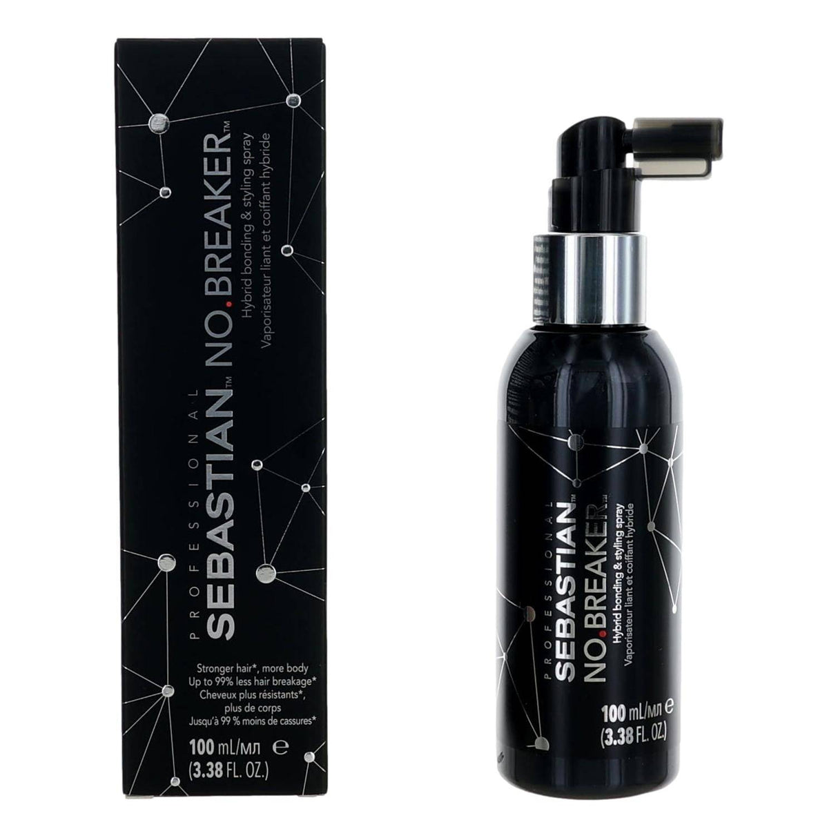 Sebastian No Breaker by Sebastian, 3.38oz Hybrid bonding & Styling Spray - OleBella