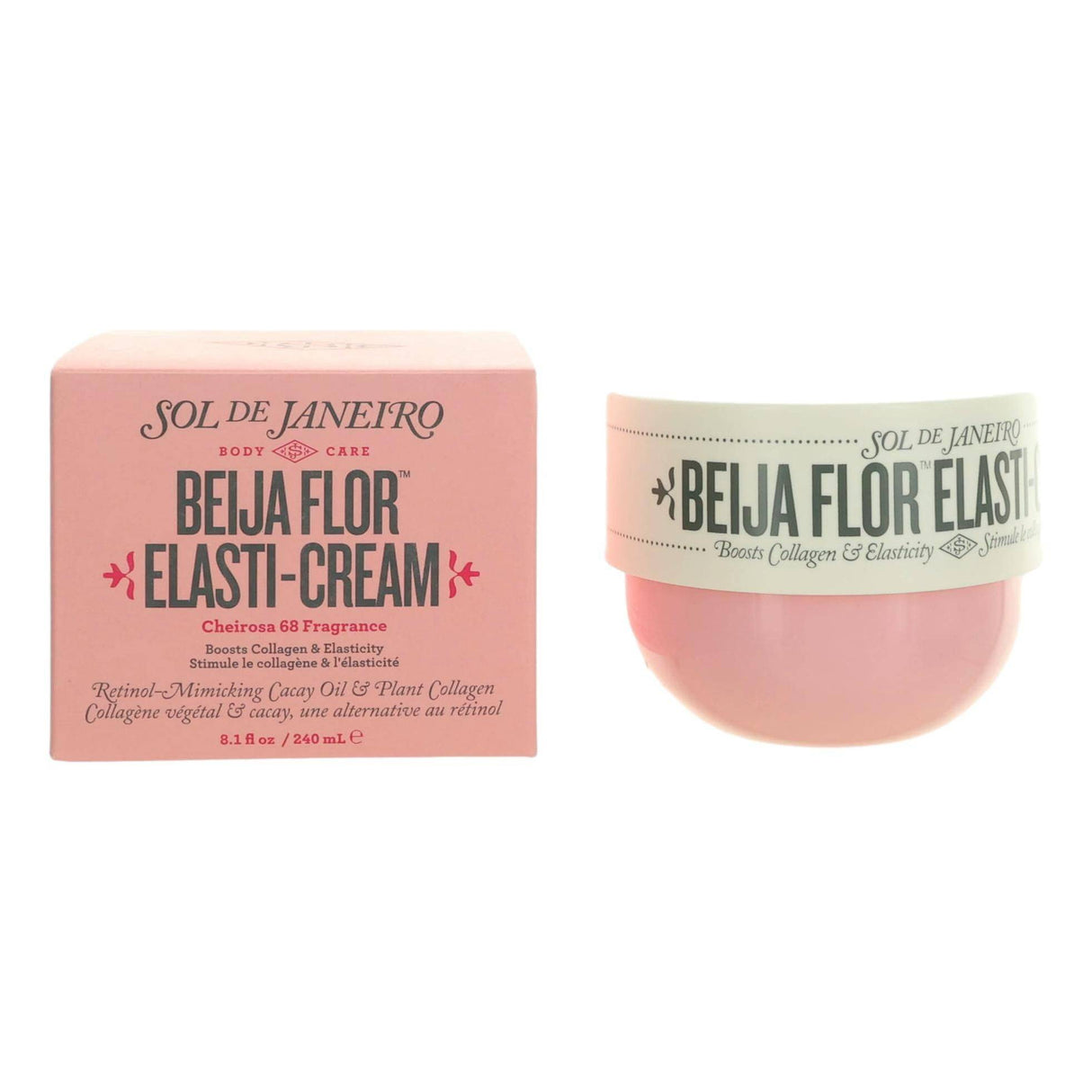 Beija Flor Elasti-Cream by Sol De Janeiro, 8 oz Body Cream for Women - OleBella