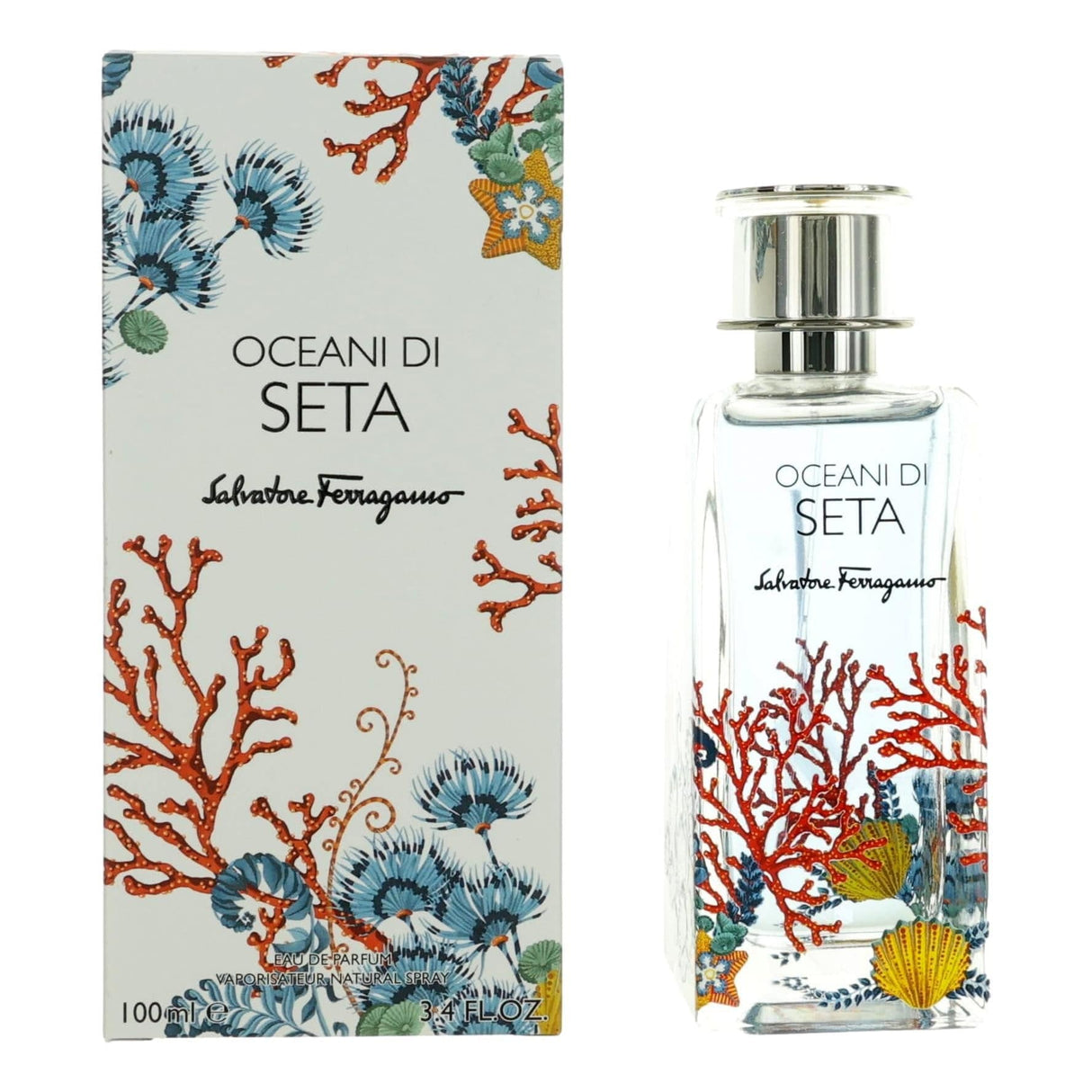 Oceani Di Seta by Salvatore Ferragamo, 3.4 oz EDP Spray for Unisex - OleBella