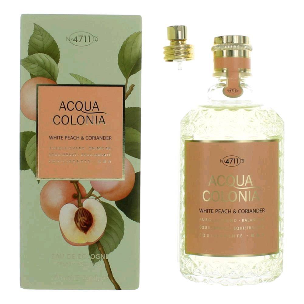 Acqua Colonia White Peach & Corriander by 4711, 5.7oz Eau De Cologne Spray women - OleBella